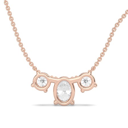 Trilogy Pendant with attached chain