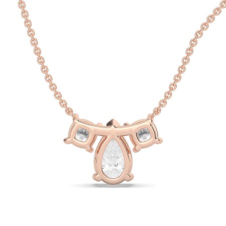 Trilogy Pendant with attached chain