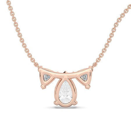 Trilogy Pendant with attached chain