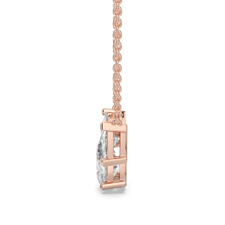 Trilogy Pendant with attached chain
