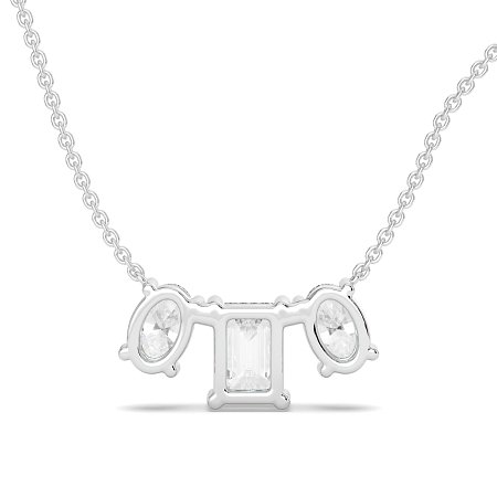 Trilogy Pendant with attached chain