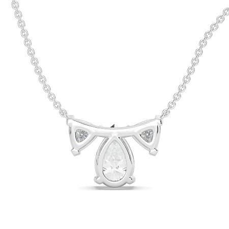 Trilogy Pendant with attached chain
