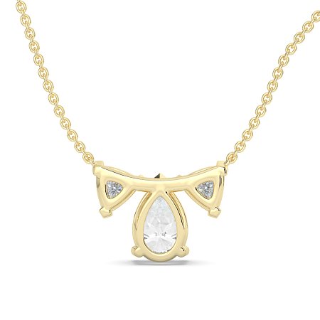 Trilogy Pendant with attached chain