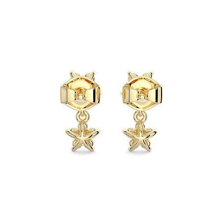Earring Studs with Natural Diamonds 0.18cts Total Weight