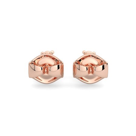 Earring Studs with Natural Diamonds 0.20cts Total Weight