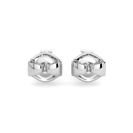 Earring Studs with Natural Diamonds 0.20cts Total Weight