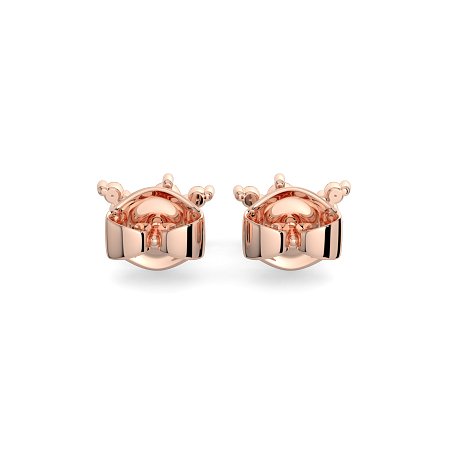 Earring Studs with Natural Diamonds 0.23cts Total Weight