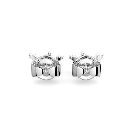 Earring Studs with Natural Diamonds 0.23cts Total Weight