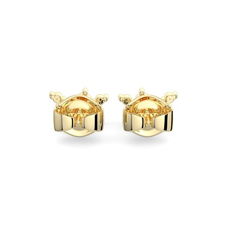 Earring Studs with Natural Diamonds 0.23cts Total Weight