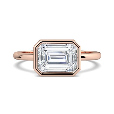 Lumen Emerald Engagement Ring