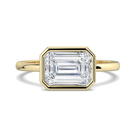 Lumen Emerald Engagement Ring