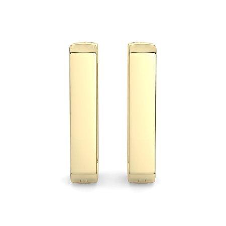 Earring Huggies with Natural Diamonds 0.70cts Total Weight