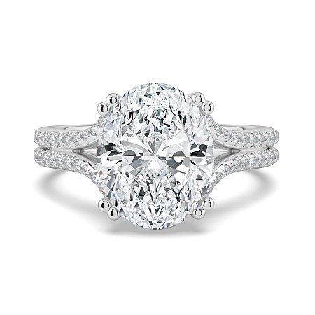 Dalia with Diamonds on Double Split Band
