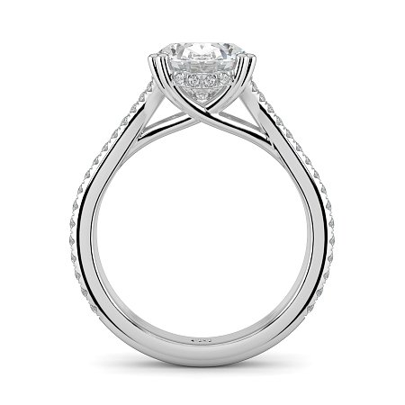 Dalia with Diamonds on Double Split Band