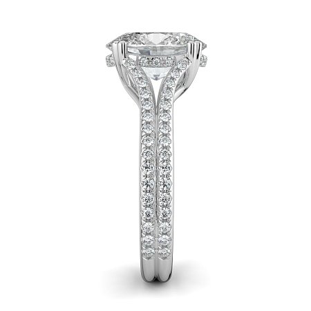 Dalia with Diamonds on Double Split Band