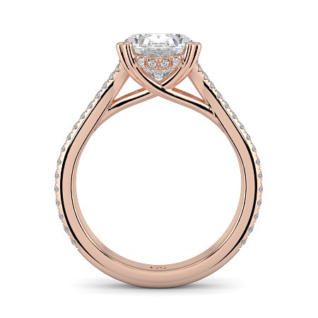 Dalia with Diamonds on Double Split Band