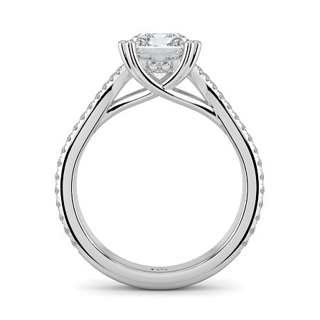 Dalia with Diamonds on Double Split Band
