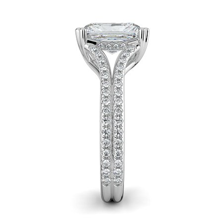 Dalia with Diamonds on Double Split Band