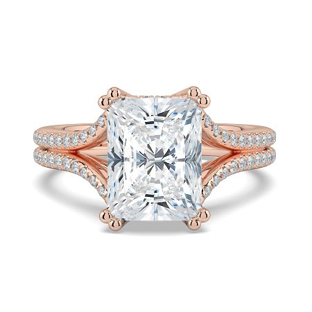 Dalia with Diamonds on Double Split Band