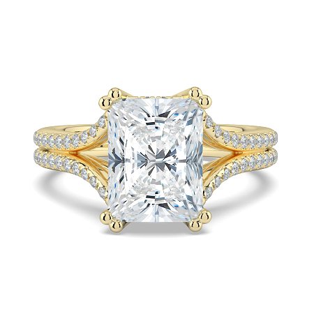 Dalia with Diamonds on Double Split Band