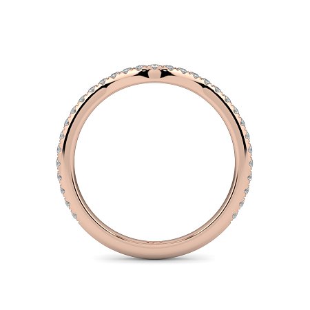 Dalia with Diamonds on Double Split Band