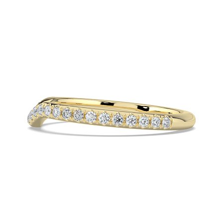 Dalia with Diamonds on Double Split Band