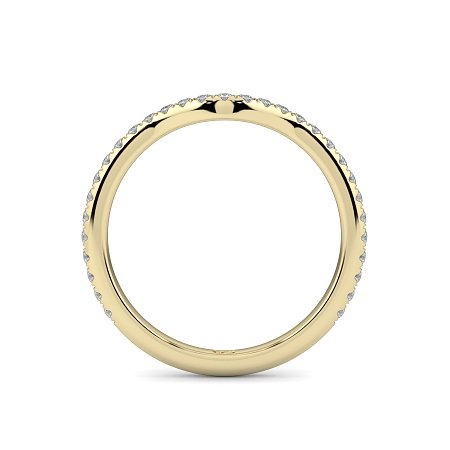 Dalia with Diamonds on Double Split Band