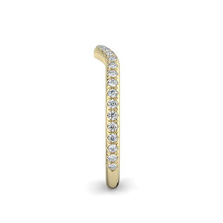 Dalia with Diamonds on Double Split Band