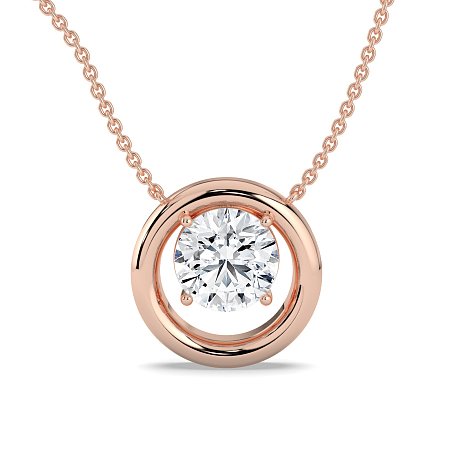 Claw Set Pendant with 1ct Lab-grown Diamond