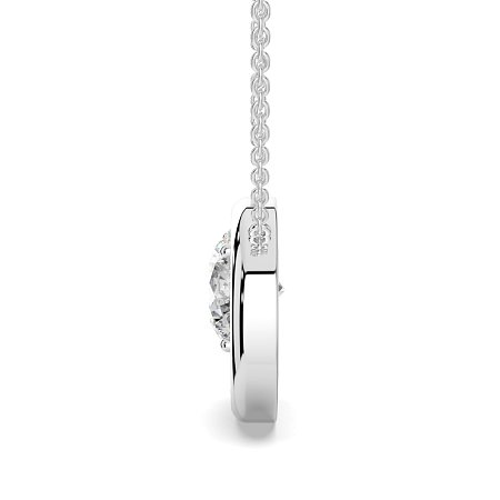 Claw Set Pendant with 1ct Lab-grown Diamond