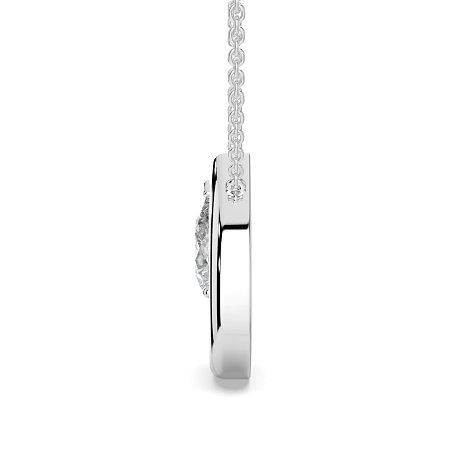 Claw Set Pendant with 1ct Lab-grown Diamond