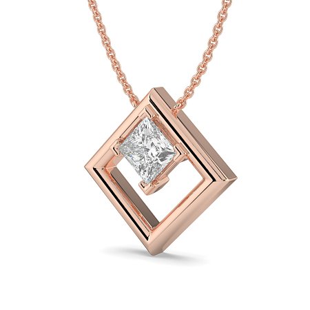 Claw Set Pendant with 1ct Lab-grown Diamond