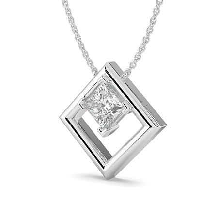 Claw Set Pendant with 1ct Lab-grown Diamond