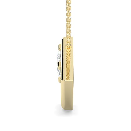 Claw Set Pendant with 1ct Lab-grown Diamond
