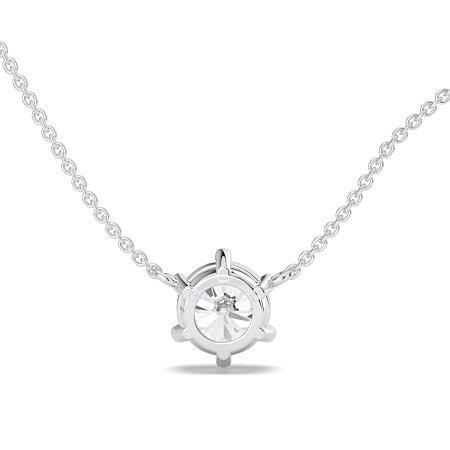 Necklace with Lab Grown Diamond 1.53cts