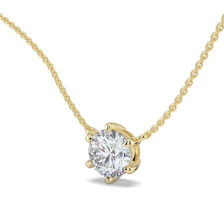 Pendant with Attached Chain
