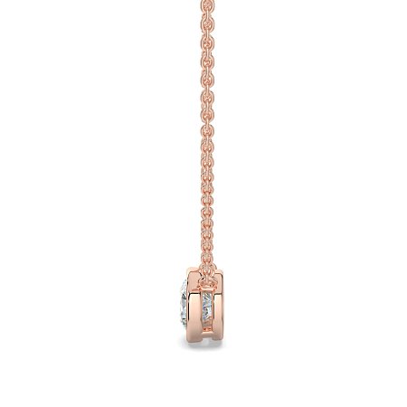 Necklace with Lab Grown Diamond 0.35cts