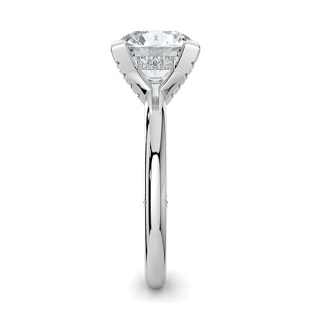 Ariel 4 Claws with Diamonds on prongs
