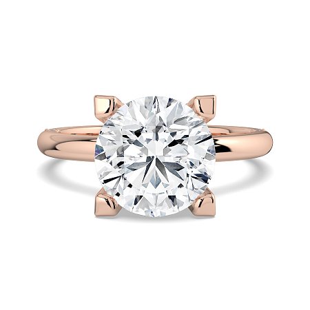 Ariel 4 Claws with Diamonds on prongs