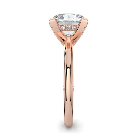 Ariel 4 Claws with Diamonds on prongs