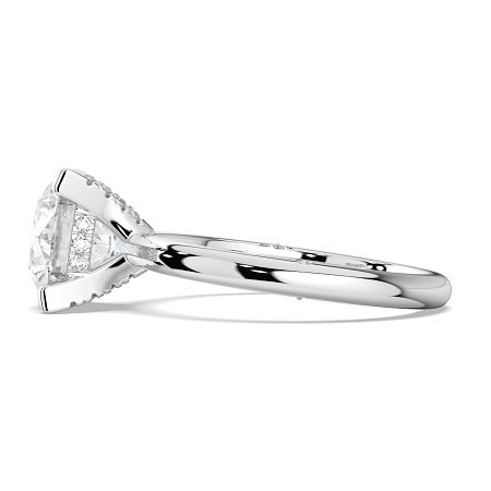 Ariel 4 Claws with Diamonds on prongs