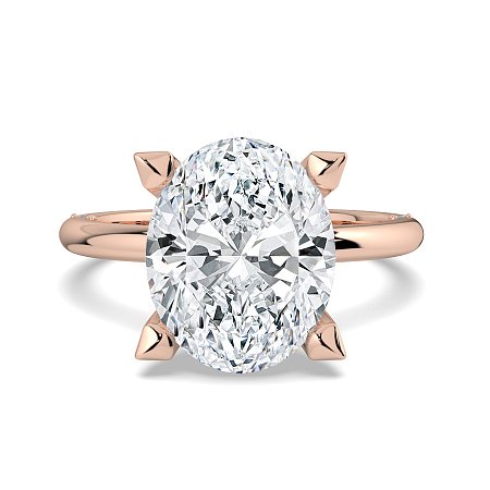 Ariel 4 Claws with Diamonds on prongs