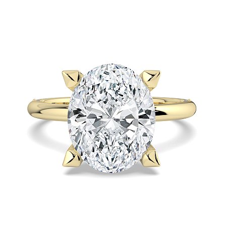 Ariel 4 Claws with Diamonds on prongs
