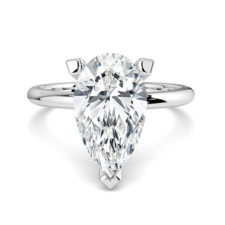 Ariel 4 Claws with Diamonds on prongs