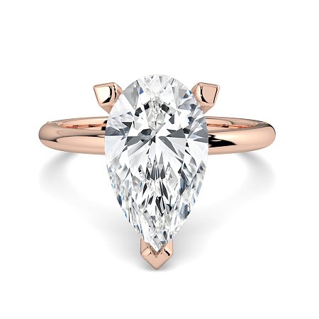 Ariel 4 Claws with Diamonds on prongs