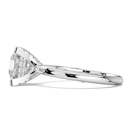 Ariel 4 Claws with Diamonds on prongs