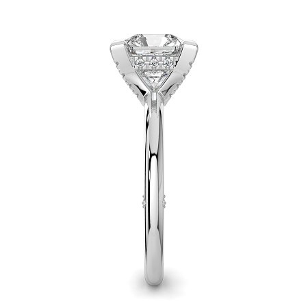 Ariel 4 Claws with Diamonds on prongs
