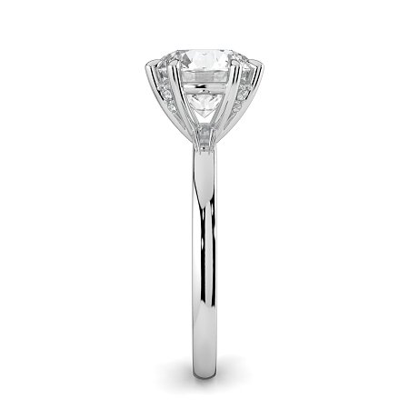 Ariel with Diamonds on Prongs
