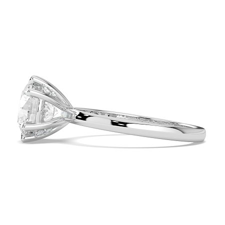 Ariel with Diamonds on Prongs