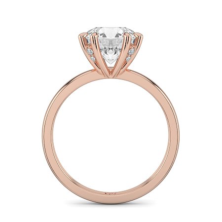 Ariel with Diamonds on Prongs